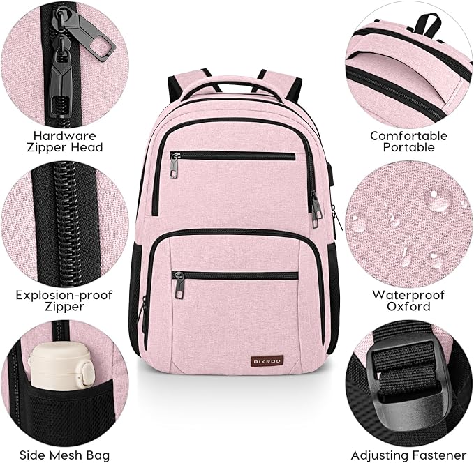 Backpack for Girls Women, School Backpack for Teen Boys, Lightweight Casual - Image 3
