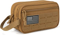 QT&QY Tactical Toiletry Bag For Men Hygiene Bag EDC Military Tool Molle Pouches by QT%26QY