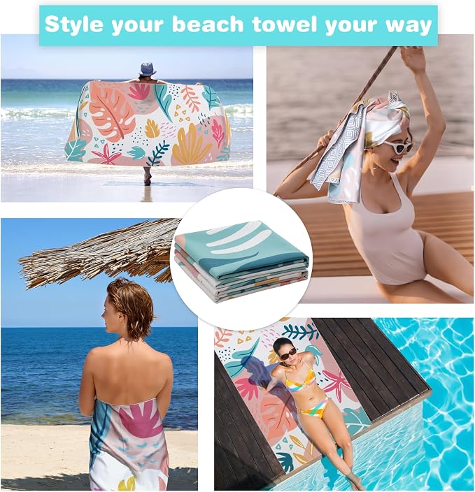 PY SUPER MODE 2 Pack Beach Towel - Image 7