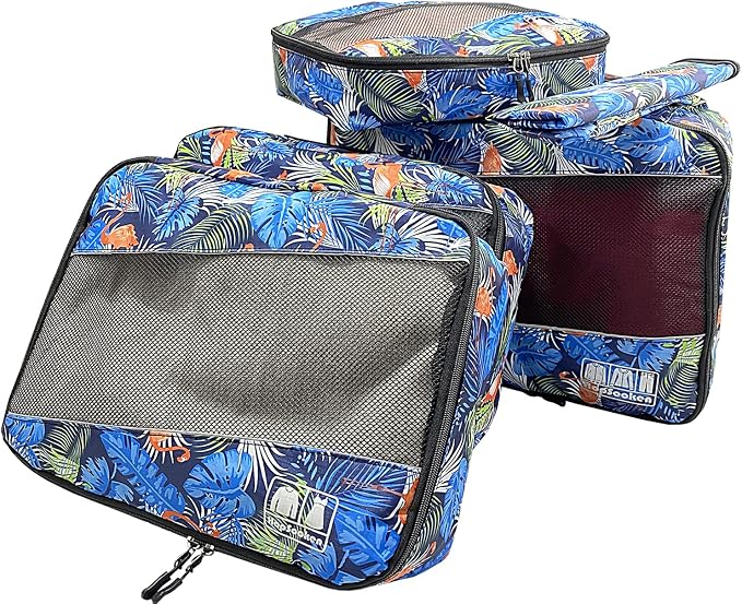 5 Set Packing Cubes for Travel Large Suitcase Luggage Organizer Bags Travel - Image 3