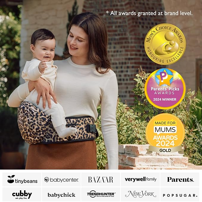 Momcozy Hip Seat Baby Carrier - Image 5