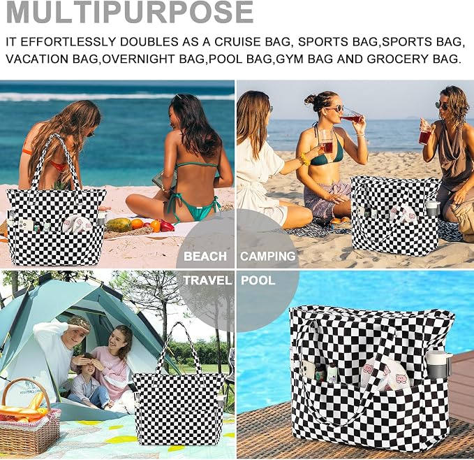 Waterproof Beach Tote Pool Bags - Image 5