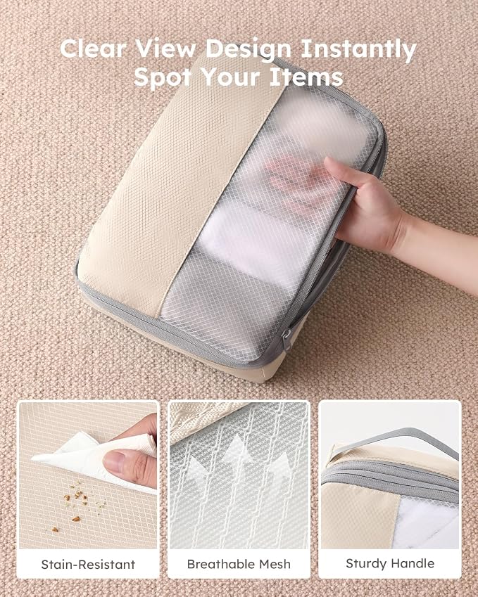 6 Set Compression Packing Cubes - Image 3