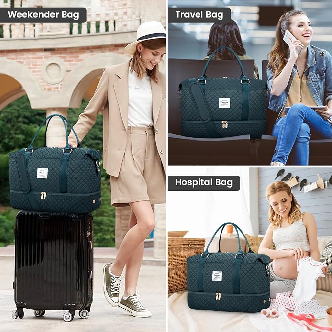 LOVEVOOK Travel Duffle Bag, Weekender Bags - Image 6