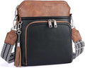 Crossbody Purse for Women, Lightweight Medium Crossbody Bag Soft Leather by Roulens