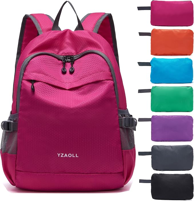 YZAOLL Small Lightweight Packable Hiking Backpack, 20L Hiking Backpack Day Pack by YZAOLL