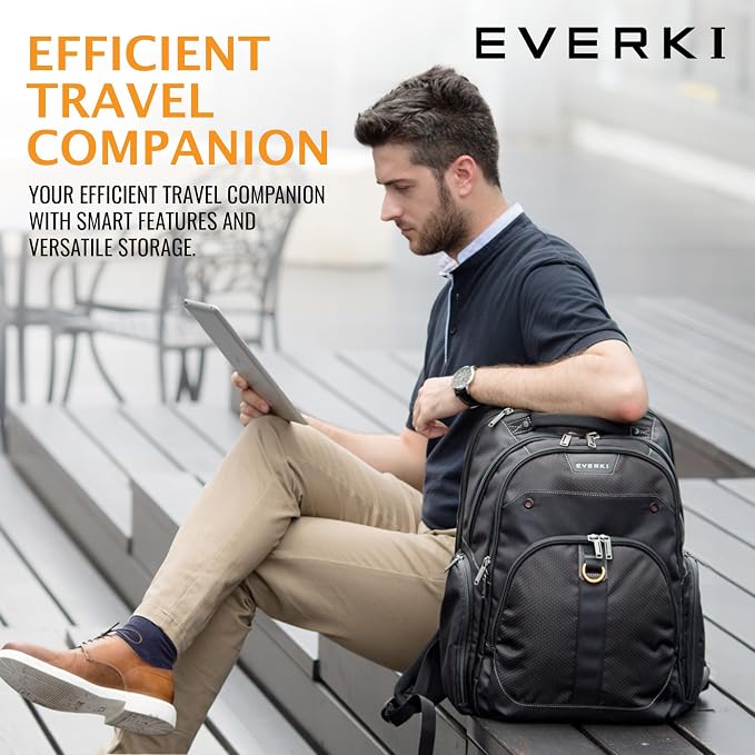 EVERKI Atlas 29.5L Business Laptop Backpack – Travel Backpack - Image 2