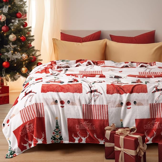 PHF Printed Fleece Blanket King Size, No Shed No Pilling Ultra Soft Plush Cozy - Image 2