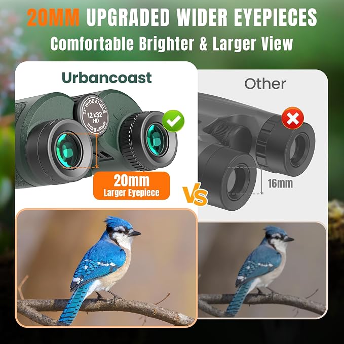 12x32 Compact Binoculars for Adults and Kids - Image 2