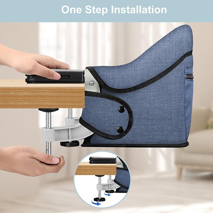 Hook On High Chair, Jozzve Baby High Chair, Portable High Chair - Image 3