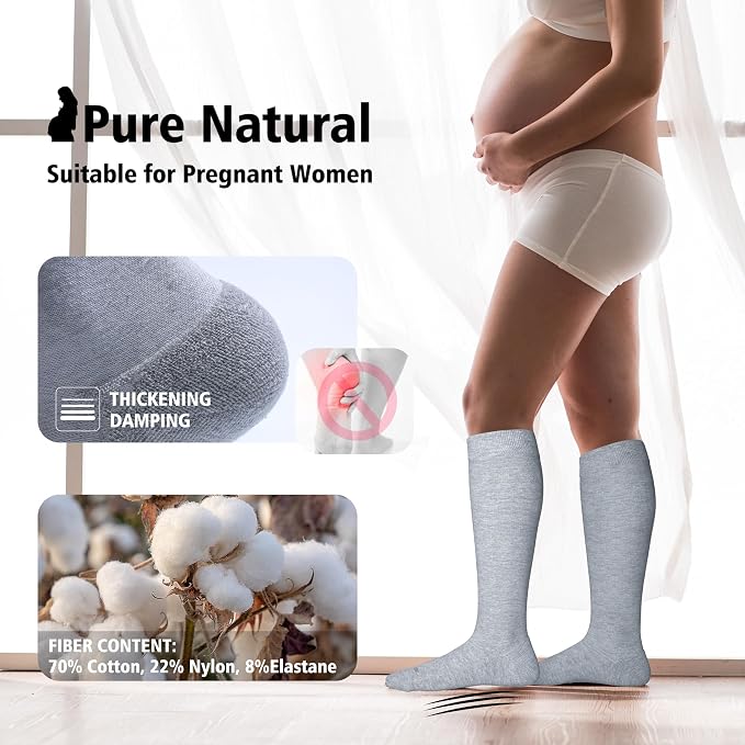 LEVSOX Thick Cotton Compression Socks - Image 4