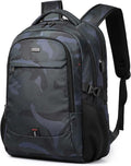 DUSLANG 17 Inch Travel Laptop Backpack Water Resistant Hiking Backpack by DUSLANG