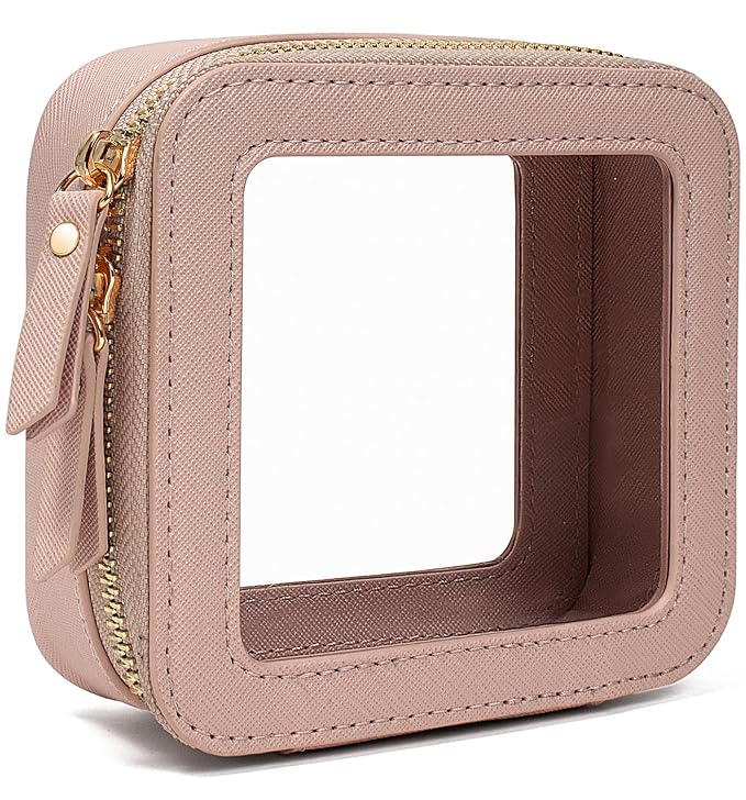 LETGO Clear Makeup Bags Small, TSA Approved Toiletry Bag by LETGO