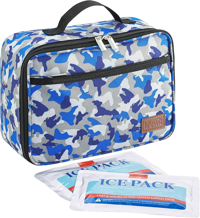 Lifewit Freezable Lunch Box, Insulated Reusable Lunch Bag by Lifewit