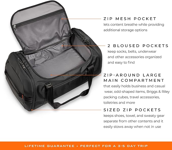 Briggs & Riley Travel Duffel Bag - Image 3