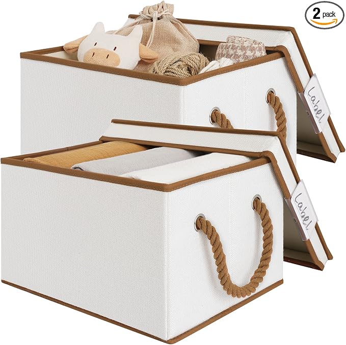 LoforHoney Home Fabric Storage Bins by LoforHoneyHome