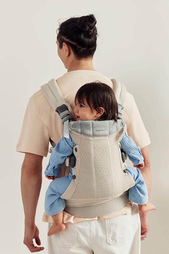 BabyBjörn Baby Carrier Harmony, 3D Mesh, 3-in-1 Ergonomic Baby Carrier; Newborn - Image 2