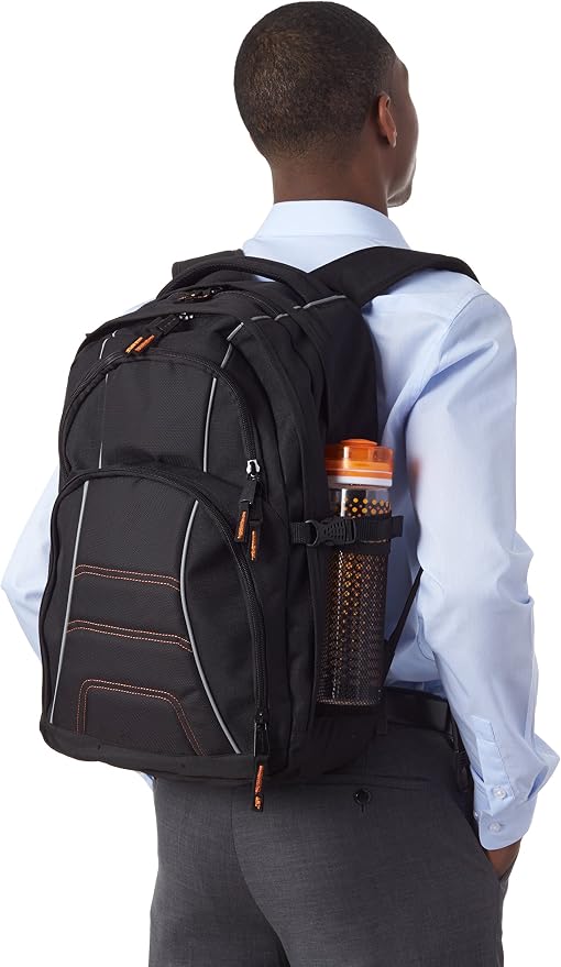 Amazon Basics Laptop Backpack Fits Up to 17-Inch Laptops - Image 6