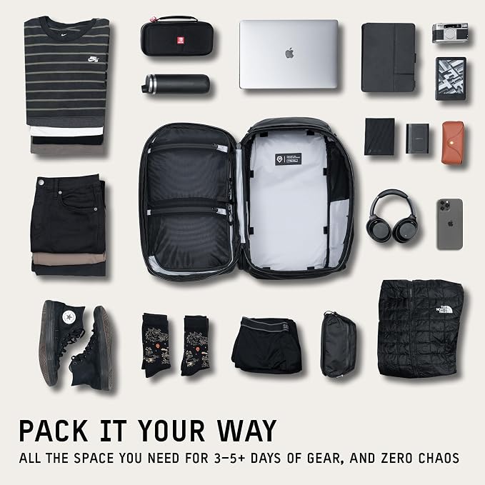 WANDRD TRANSIT Travel Backpack: Expandable Carry-On Travel Backpack – - Image 7