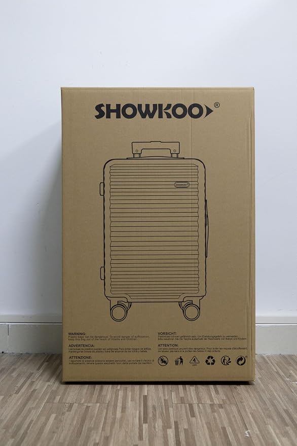SHOWKOO Luggage Sets 3 Piece Hardside Expandable Suitcase - Image 10