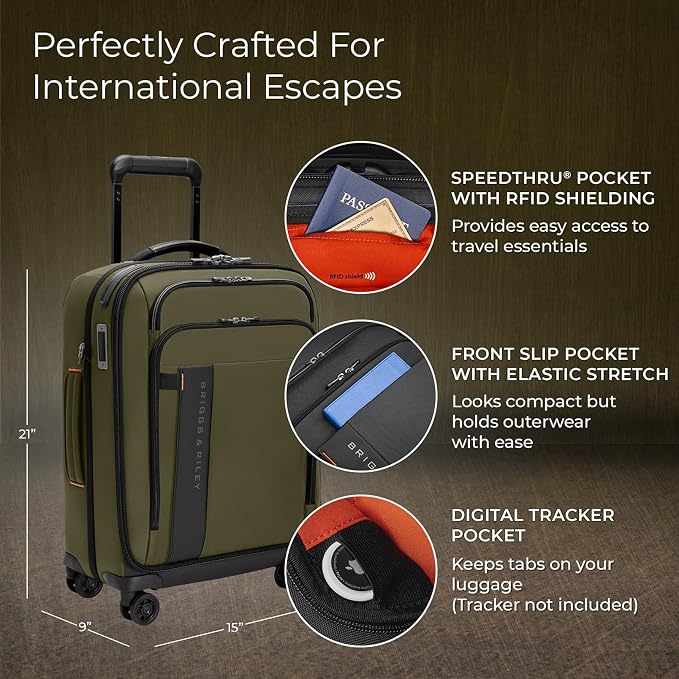 Briggs & Riley International 21" Carry On Expandable Spinner - Image 2