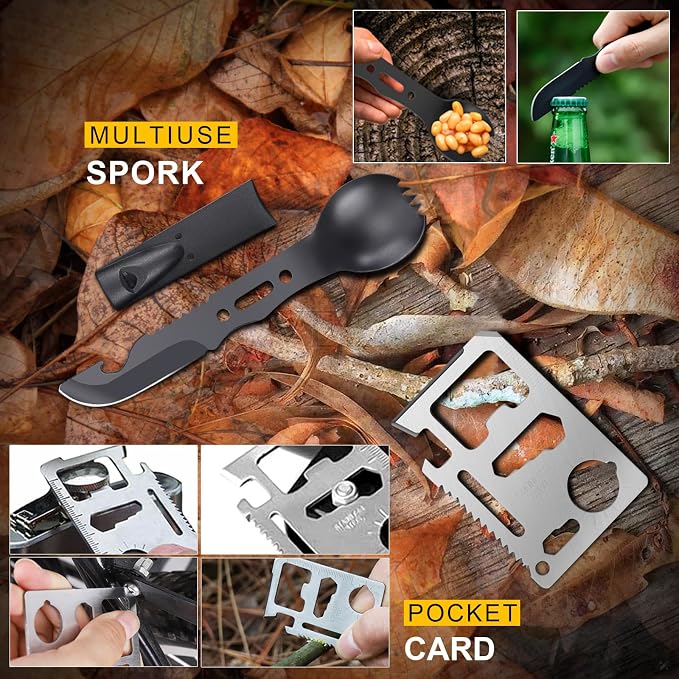 14-in-1 Survival Kit for Men - Image 6