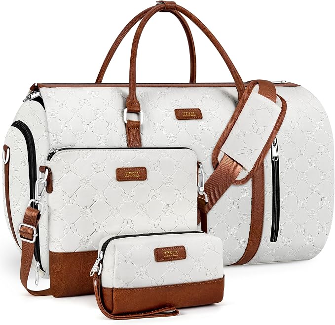 Convertible Garment Duffel Bag for Travel by TIBES