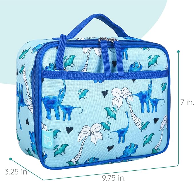 Wildkin JumpOff Jo Insulated Lunch Box – Durable, Reusable - Image 4