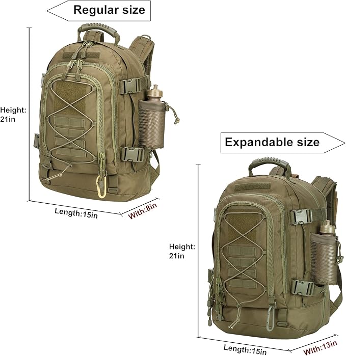 Large Tactical Backpack for Men Military Backpack - Image 6