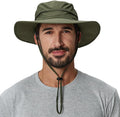 Home Prefer UPF50+ Mens Sun Hat Wide Brim Fishing Hat Sun Protection Beach by HomePreferHatsCaps