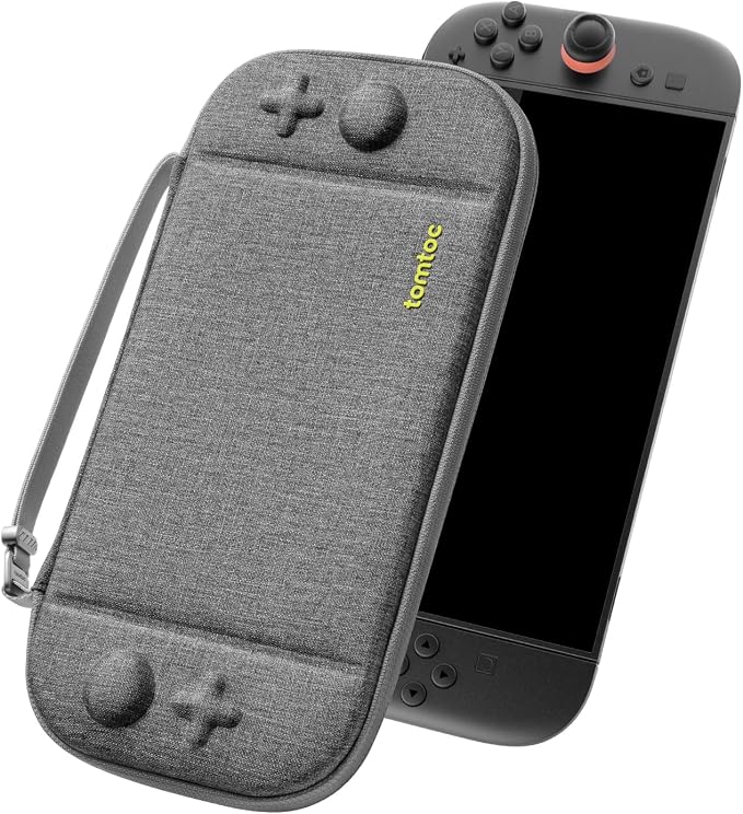 tomtoc Slim Carrying Case for Nintendo Switch 2 Model 2025, Odorless Felt by tomtoc
