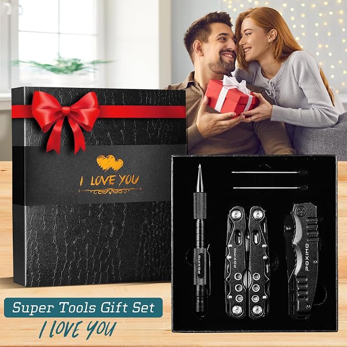 Multitools Gift Set "I LOVE YOU", Men Gifts 3 Items Pack - Image 2