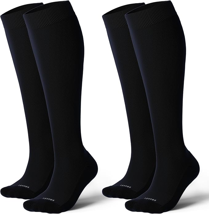 LEVSOX Thick Cotton Compression Socks by Levsox