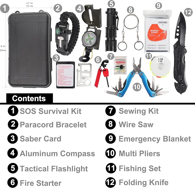 Survival Kit - All-in-One Survival Gear and Supplies - Image 2