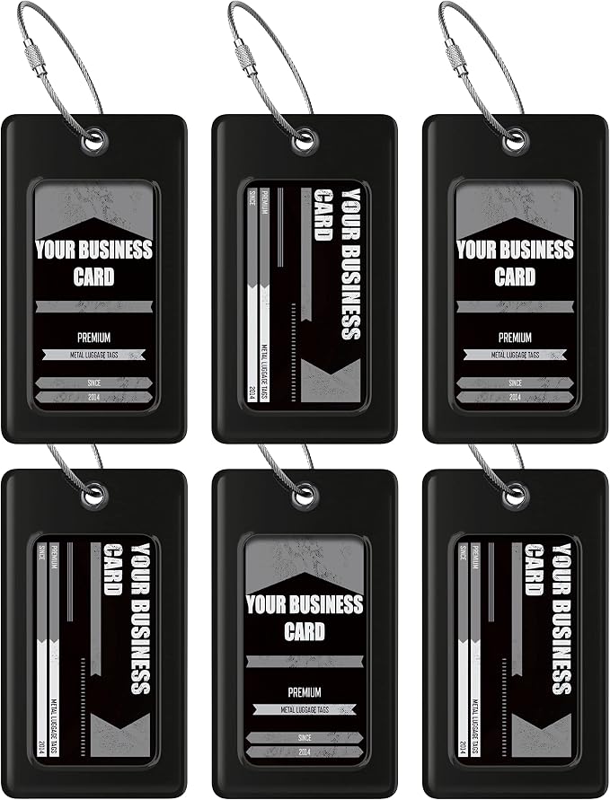 Luggage Tags Business Card Holder by TUFFTAAG by ProudGuy
