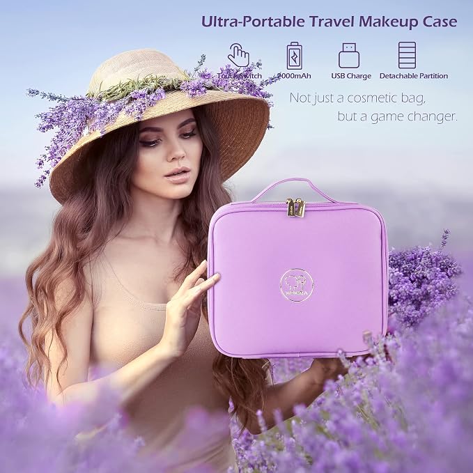MOMIRA Travel Makeup Bag Cosmetic Bag Makeup Organizer Bag - Image 5