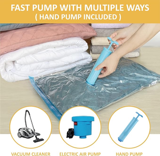 10 Medium Vaccum Storage Bags, Space Saver Vacuum Storage Bags Medium, Space - Image 6