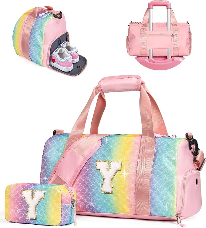 Daughter Birthday Gifts-Girl Gym Bag by Vogewood