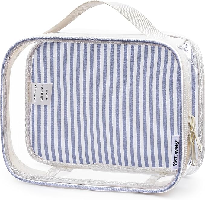 Narwey TSA Approved Clear Toiletry Bag by Narwey
