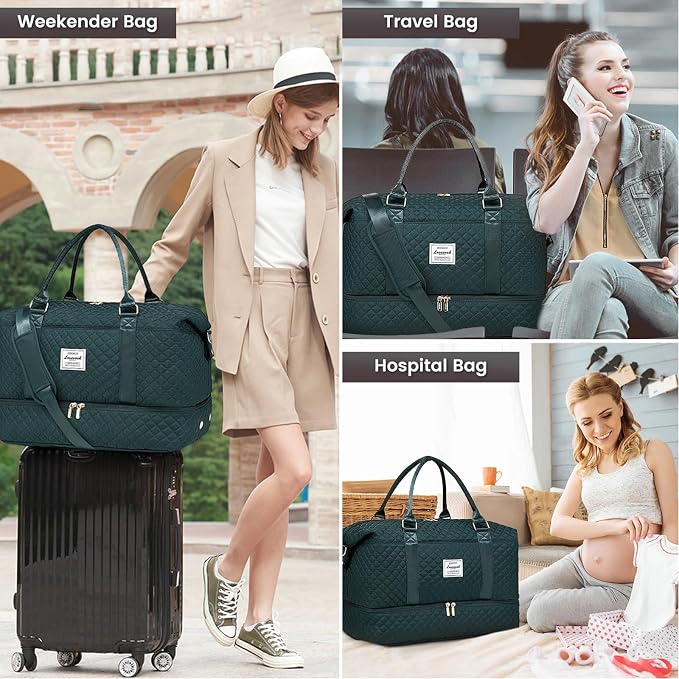 LOVEVOOK Travel Duffle Bag, Weekender Bags - Image 6