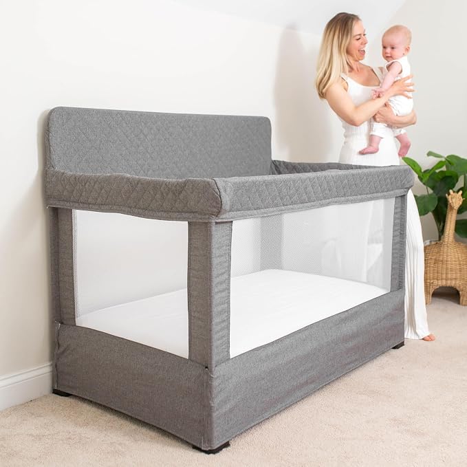Baby Delight Lunaire Full Size Crib | Breathable Mesh Baby Crib | Tool-Free - Image 7