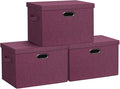 Large 17" 36 Quart Collapsible Stackable Storage Bins by GraciadecoStorage