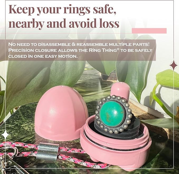 Ring Holder Keychain, Jewelry Organizer and Storage, Portable Waterproof Ring - Image 8