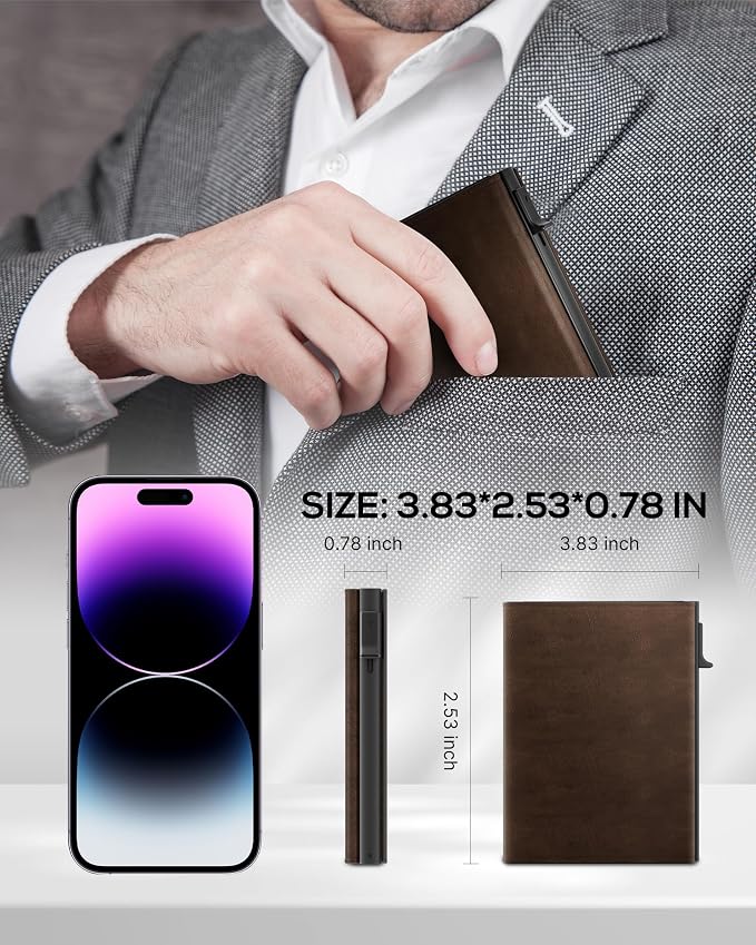 Mens Wallet Card Holder - Image 8