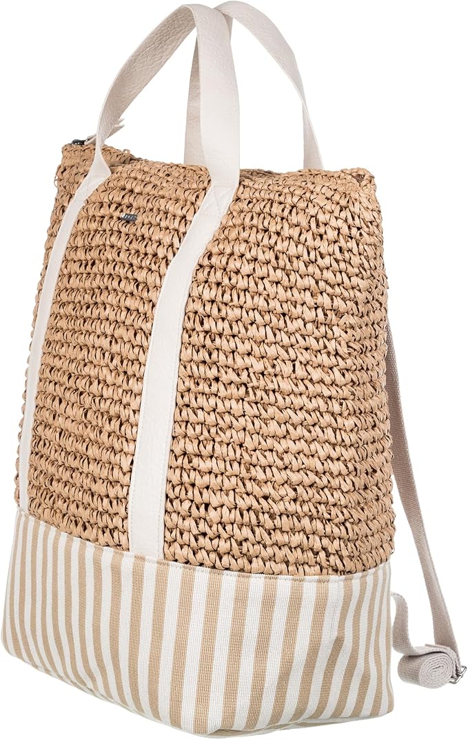 Roxy Women's Beach Tote Bag | Travel | Vacation | Straw | Lightweight | - Image 4