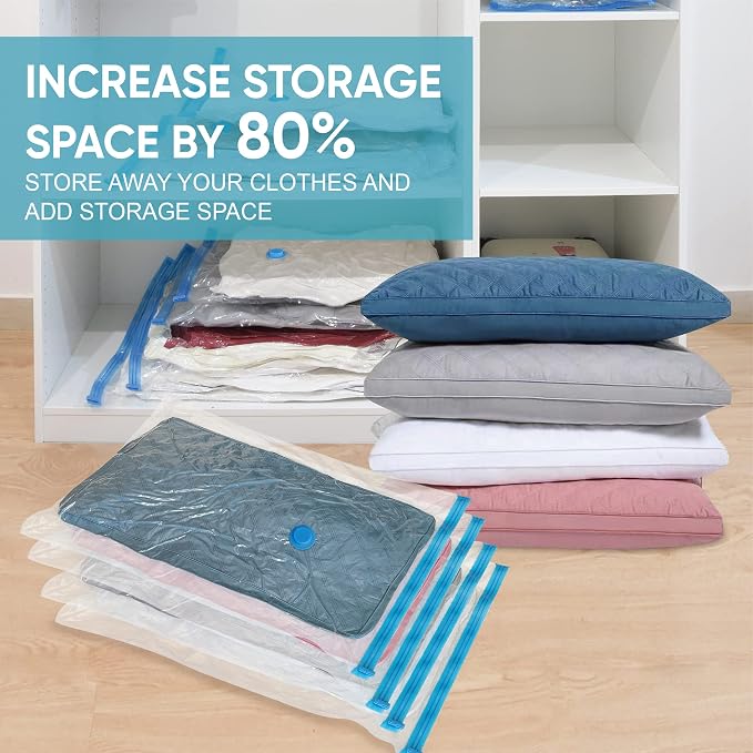 Vacuum Storage Bags, 10 Jumbo Space Saver Bags - Image 2