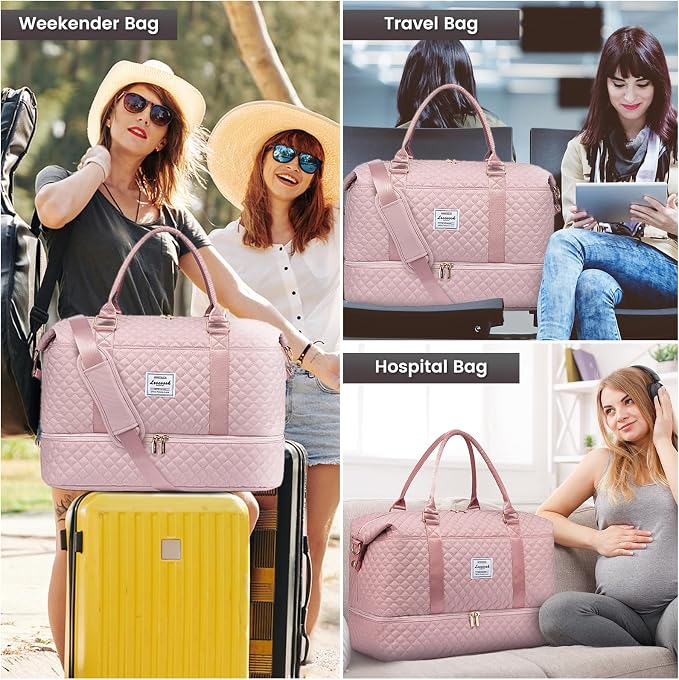 LOVEVOOK Travel Duffle Bag, Weekender Bags - Image 2