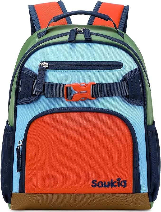 Cute Mini Toddler Backpacks for Boys 2-4 Little Kids Backpack Preschool Bookbag by SawkigKidsBackpack
