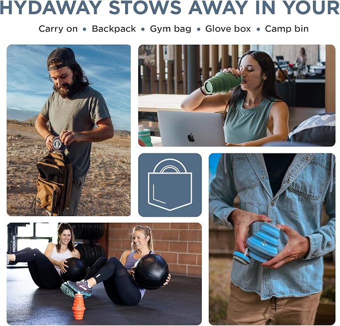 HYDAWAY 17oz Collapsible Water Bottle - Image 5