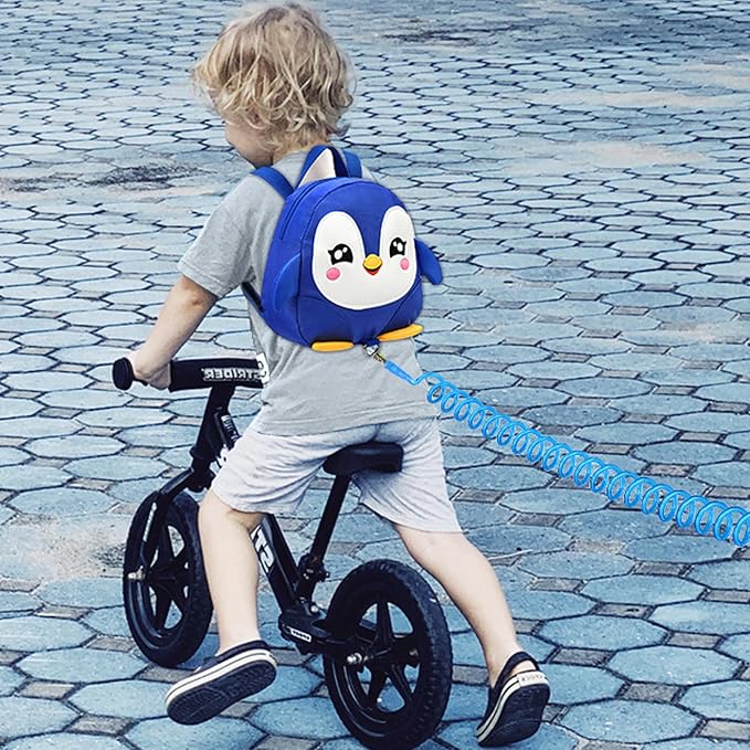 Accmor Toddler Harness Backpack Leash, Cute Penguin Kid Backpacks - Image 6